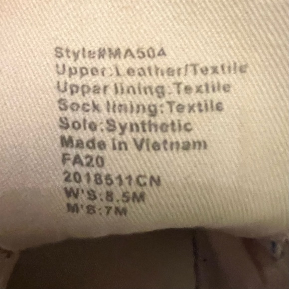 Madewell Kickoff Trainer Sneakers Canvas Suede Leather Colorful Boho Chic Sz 8.5 - Picture 10 of 10